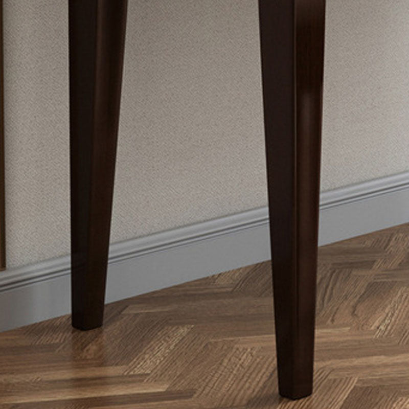 Traditional Solid Wood Vanity Makeup Table Set 3-Drawer Dressing Table Clearhalo 'Bedroom Furniture' 'furn' 'furn_makeup_vanities' 'Furniture' 'Makeup Vanities' 'makeup_vanities' 6215990