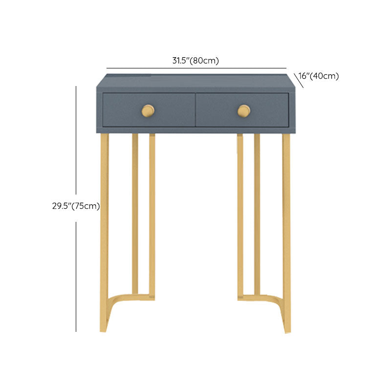 Schlafzimmer Glam mit doppelten Schubladen Holzstehend Make-up Eitelkeit