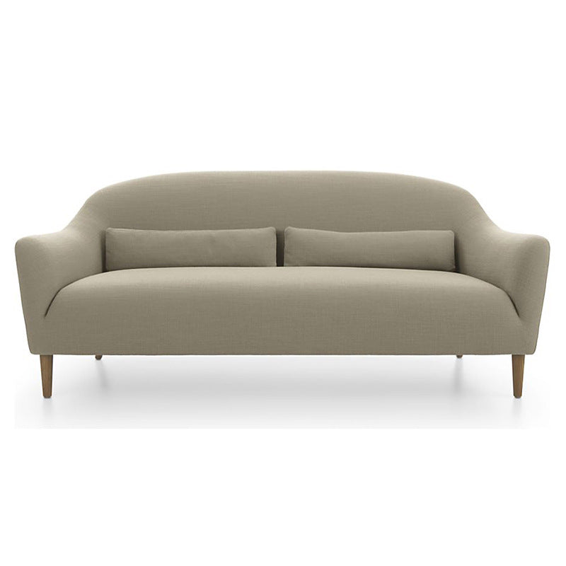 Courette contemporaine à 2 places 31,88 "H CAUTEAUX ÉLEVÉ MÉLANGE DE COTTON