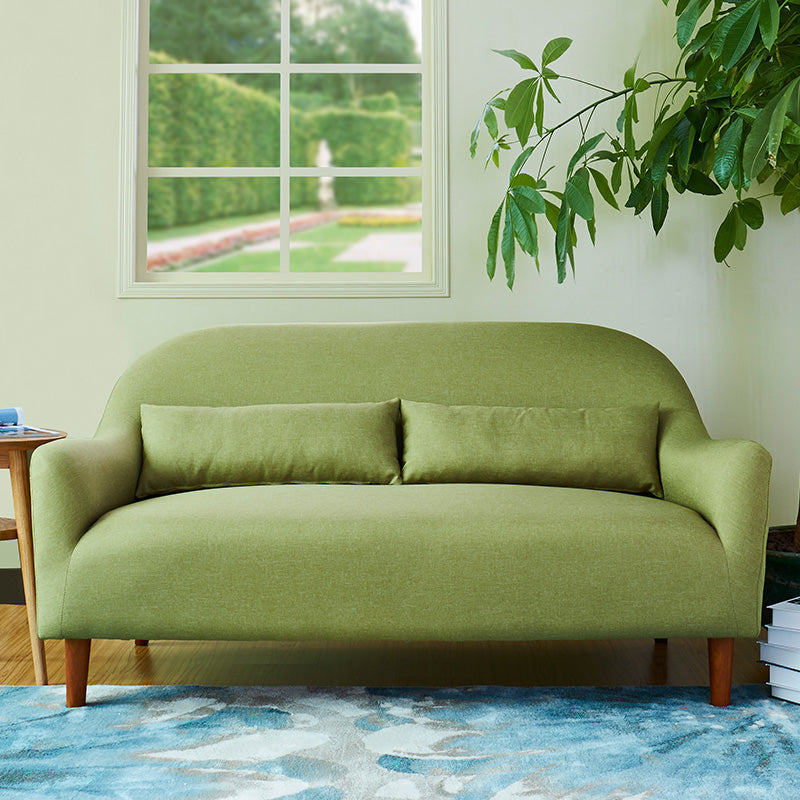 Courette contemporaine à 2 places 31,88 "H CAUTEAUX ÉLEVÉ MÉLANGE DE COTTON