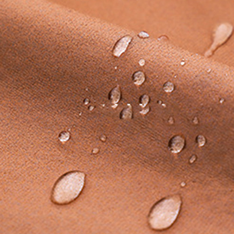 Contemporary 29.52" H Orange Faux Leather Pillow Top Arm Sofa