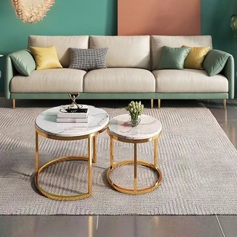 Contemporary 33.46" H Faux Leather Pillow Top Arm Sofa for Living Room