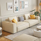 Contemporary 25.59" H Faux Leather Square Arm Sofa for Living Room