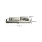 Contemporary 34.65" H Faux Leather Square Arm Sofa for Living Room Clearhalo 'furn' 'furn_sofas' 'Furniture' 'Living Room Furniture' 'Sofa' 'sofas' 6216330