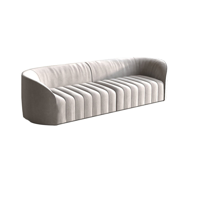 Contemporary Tight Back Standard Sofa Tuxedo Arm Sofa for Living Room Clearhalo 'furn' 'furn_sofas' 'Furniture' 'Living Room Furniture' 'Sofa' 'sofas' 6216590