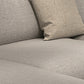 Stationary Fabric Living Room Square Arm Cushions Contemporary Seating