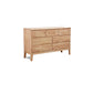 Modern Natural Rectangle Accent Chest with Drawers in Rubberwood Clearhalo 'Cabinets & Chests' 'cabinets_chests' 'furn' 'furn_cabinets_chests' 'Furniture' 'Living Room Furniture' 6217129
