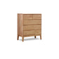 Modern Natural Rectangle Accent Chest with Drawers in Rubberwood Clearhalo 'Cabinets & Chests' 'cabinets_chests' 'furn' 'furn_cabinets_chests' 'Furniture' 'Living Room Furniture' 6217131