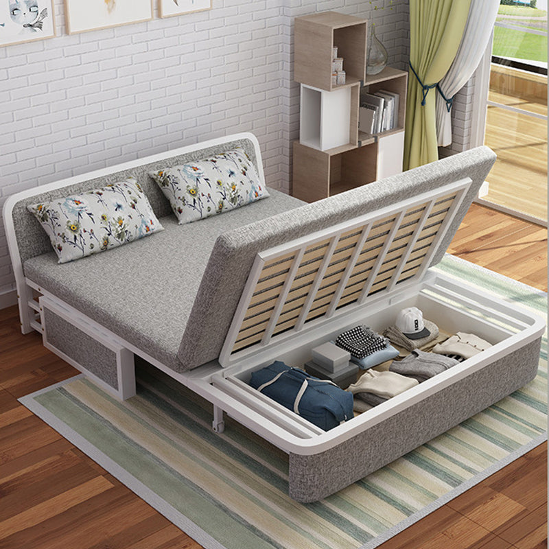 SOFA LINEN BED BACCHINO SCADINAVO SPETLE STONE STONNO DI STANDE, LUDE 35,43 "