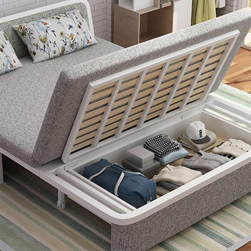 SOFA LINEN BED BACCHINO SCADINAVO SPETLE STONE STONNO DI STANDE, LUDE 35,43 "