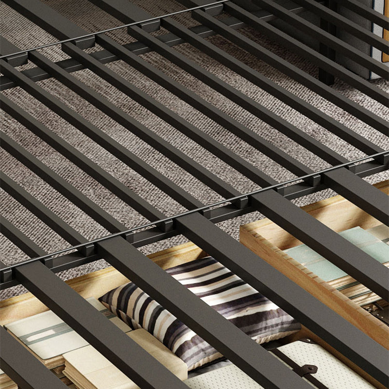 Faux leather Sofa Bed Glam Armless Sleeper Sofa with Upholstered Clearhalo 'furn' 'furn_futons' 'Furniture' 'Futons & Daybeds' 'Futons' 'Living Room Furniture' 6217364