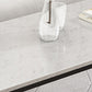 Marble Metal Frame Coffee Table Luxurious Rectangular Cocktail Table Clearhalo 'Coffee & Accent Tables' 'Coffee Tables' 'coffee_tables' 'furn' 'furn_coffee_tables' 'Furniture' 'Living Room Furniture' 6217518
