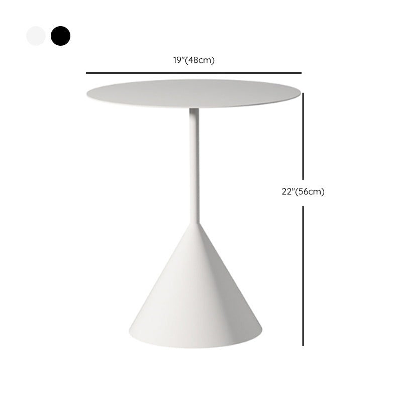 Pedestal Cocktail Table Set Mid-Century Metal Round Coffee Table Clearhalo 'Coffee & Accent Tables' 'Coffee Tables' 'coffee_tables' 'furn' 'furn_coffee_tables' 'Furniture' 'Living Room Furniture' 6217643