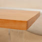 Scandinavian Sled Coffee Table Rectangular Wood Cocktail Table
