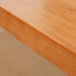 Scandinavian Sled Coffee Table Rectangular Wood Cocktail Table