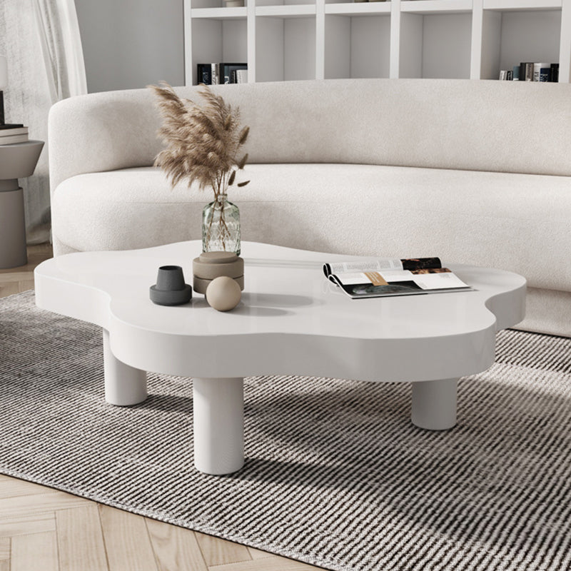Geometric 3 Legs Coffee Table Scandinavian 1 Single Cocktail Table Clearhalo 'Coffee & Accent Tables' 'Coffee Tables' 'coffee_tables' 'furn' 'furn_coffee_tables' 'Furniture' 'Living Room Furniture' 6217728