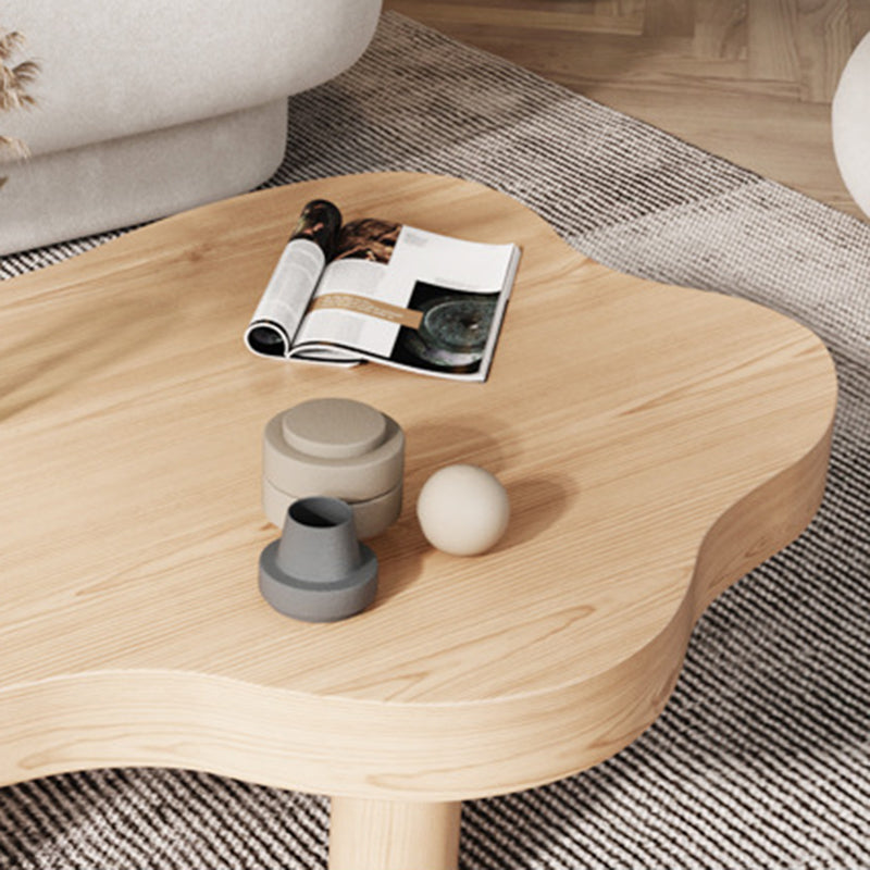 Geometric 3 Legs Coffee Table Scandinavian 1 Single Cocktail Table Clearhalo 'Coffee & Accent Tables' 'Coffee Tables' 'coffee_tables' 'furn' 'furn_coffee_tables' 'Furniture' 'Living Room Furniture' 6217730
