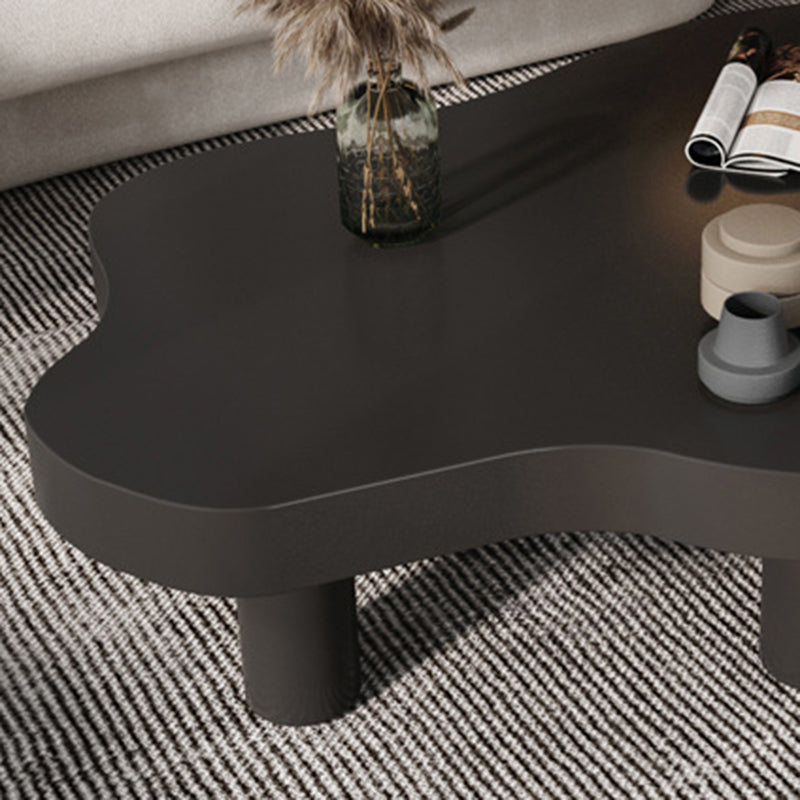 Geometric 3 Legs Coffee Table Scandinavian 1 Single Cocktail Table Clearhalo 'Coffee & Accent Tables' 'Coffee Tables' 'coffee_tables' 'furn' 'furn_coffee_tables' 'Furniture' 'Living Room Furniture' 6217733