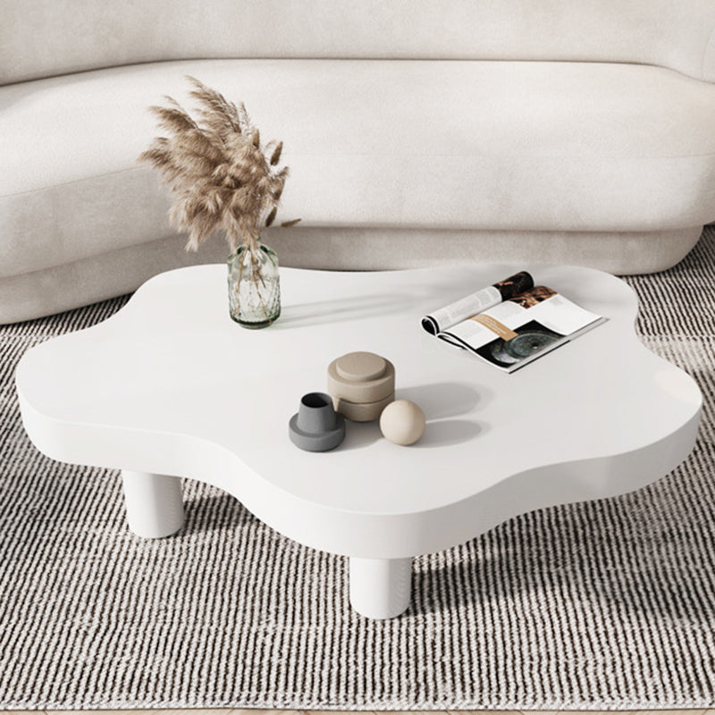 Geometric 3 Legs Coffee Table Scandinavian 1 Single Cocktail Table Clearhalo 'Coffee & Accent Tables' 'Coffee Tables' 'coffee_tables' 'furn' 'furn_coffee_tables' 'Furniture' 'Living Room Furniture' 6217735