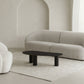 Round Black/White Coffee Table 3 Legs 1 Single Cocktail Table