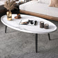 Modern Style Tray Top Coffee Table 3/4 Legs Simple Cocktail Table 31.5"L x 22"W x 15"H White Clearhalo 'Coffee & Accent Tables' 'Coffee Tables' 'coffee_tables' 'furn' 'furn_coffee_tables' 'Furniture' 'Living Room Furniture' 6217930
