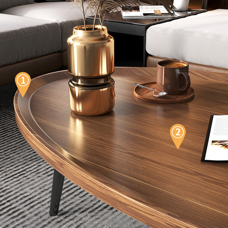 Modern Style Tray Top Coffee Table 3/4 Legs Simple Cocktail Table Clearhalo 'Coffee & Accent Tables' 'Coffee Tables' 'coffee_tables' 'furn' 'furn_coffee_tables' 'Furniture' 'Living Room Furniture' 6217934