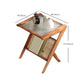 4 Legs Coffee Table Modernism Wood Cocktail Table in Natural