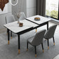 Modern Dining Table Rectangle Extendable Dining Table for Dining Room