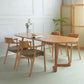 Oval Dining Table Simplicity Solid Wood Table for Dining Room