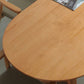 Oval Dining Table Simplicity Solid Wood Table for Dining Room