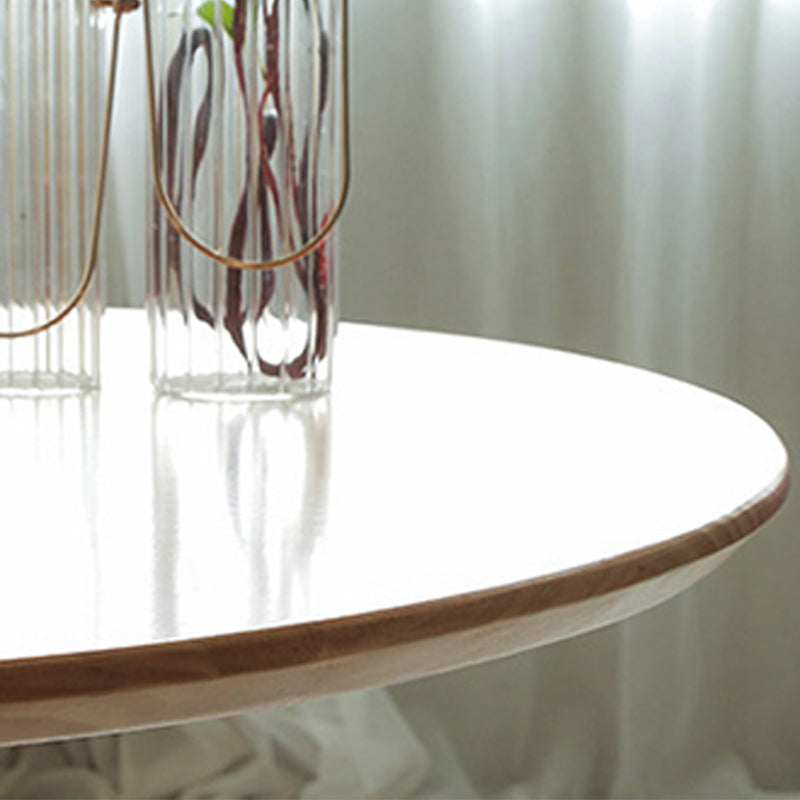 Oval Dining Table Simplicity Solid Wood Table for Dining Room