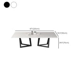 Table de métal et en bois du milieu du siècle de style moderne