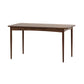 Industrial Rectangle Home Fixed Table Solid Wood Dining Room Desk
