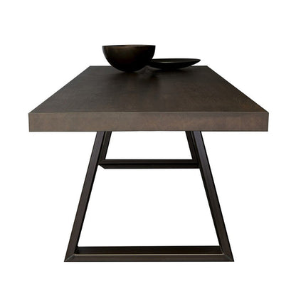 Wooden Table Medieval Modern Style Simple Family Rectangular Dining Table Without Chairs Clearhalo 'Dining Tables & Seating' 'Dining Tables' 'dining_table' 'furn' 'furn_dining_table' 'Furniture' 'Kitchen & Dining Furniture' 6218633