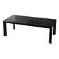 Industrial Rectangle Dining Room Table Solid Wood Fixed Kitchen Desk Black Without Chairs Clearhalo 'Dining Tables & Seating' 'Dining Tables' 'dining_table' 'furn' 'furn_dining_table' 'Furniture' 'Kitchen & Dining Furniture' 6218680