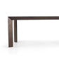 Industrial Rectangle Dining Room Table Solid Wood Fixed Kitchen Desk Clearhalo 'Dining Tables & Seating' 'Dining Tables' 'dining_table' 'furn' 'furn_dining_table' 'Furniture' 'Kitchen & Dining Furniture' 6218681