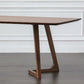 Home Rectangle Fixed Table Industrial Solid Wood Double Pedestal Dining Desk Clearhalo 'Dining Tables & Seating' 'Dining Tables' 'dining_table' 'furn' 'furn_dining_table' 'Furniture' 'Kitchen & Dining Furniture' 6218698