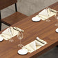 Solid Wood Fixed Dining Table Industrial Kitchen Table with Trestle Base Clearhalo 'Dining Tables & Seating' 'Dining Tables' 'dining_table' 'furn' 'furn_dining_table' 'Furniture' 'Kitchen & Dining Furniture' 6218786
