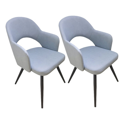 Eigentijdse stijl tankstoel open rug eetkamerstoel voor thuis