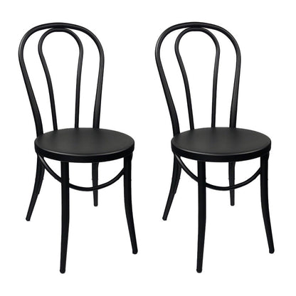 Industrial Kitchen Dining Side Chair Open Back Dining Side Chair