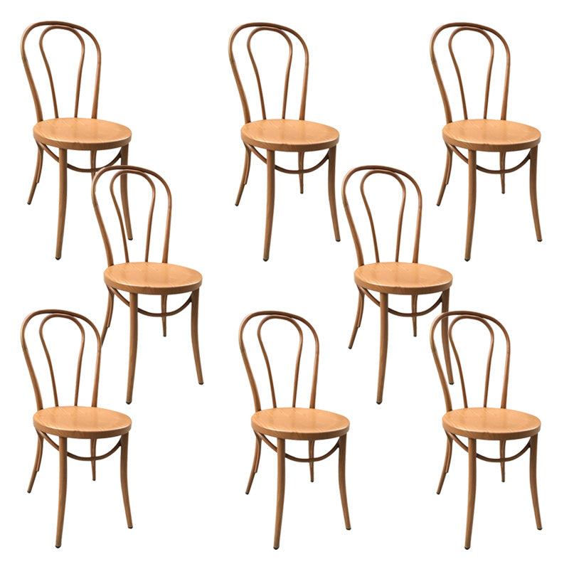 Industrial Kitchen Dining Side Chair Open Back Dining Side Chair