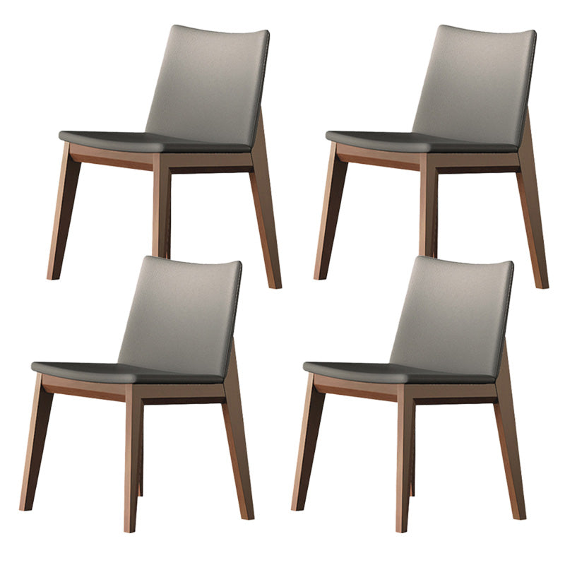 Traditionele stijl stoel houten vaste achterste eetkamerstoel voor eetkamer