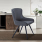 Contemporary Arm Chair Wingback Dining Room Chair for Indoor Clearhalo 'Dining Chairs' 'Dining Tables & Seating' 'dining_chair' 'furn' 'furn_dining_chair' 'Furniture' 'Kitchen & Dining Furniture' 6219011