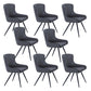 Contemporary Arm Chair Wingback Dining Room Chair for Indoor 8 Piece Set Clearhalo 'Dining Chairs' 'Dining Tables & Seating' 'dining_chair' 'furn' 'furn_dining_chair' 'Furniture' 'Kitchen & Dining Furniture' 6219017