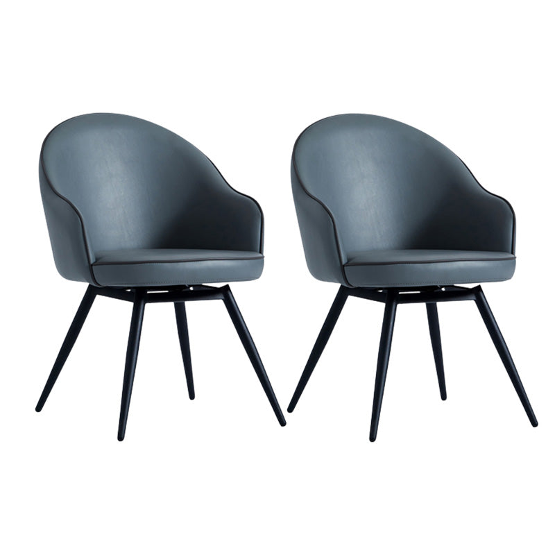 Silla de comedor de ala de la silla de brazo contemporáneo para la cocina