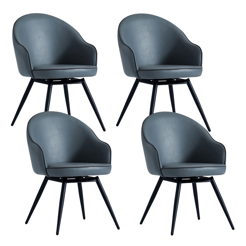 Silla de comedor de ala de la silla de brazo contemporáneo para la cocina