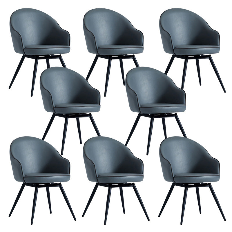 Silla de comedor de ala de la silla de brazo contemporáneo para la cocina