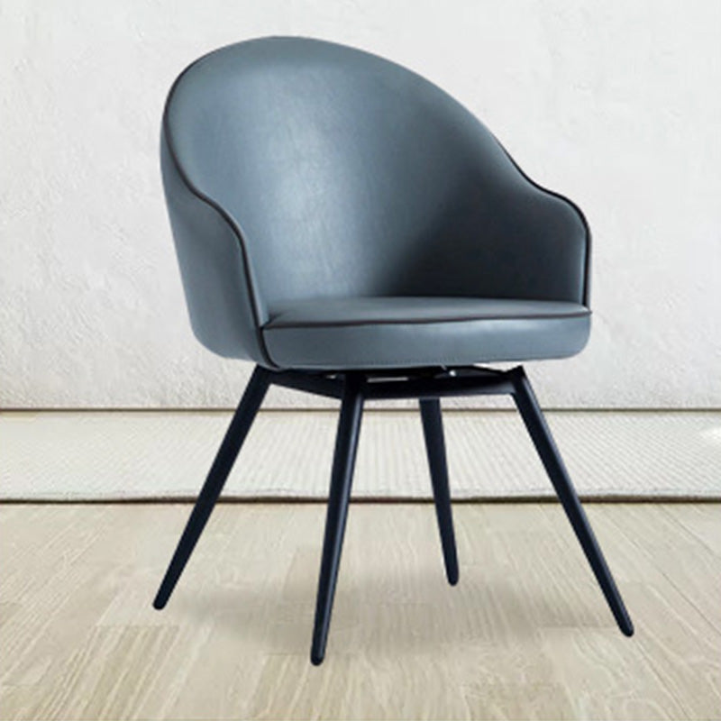 Silla de comedor de ala de la silla de brazo contemporáneo para la cocina