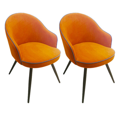 Silla de comedor de ala de la silla de brazo contemporáneo para la cocina