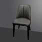 Contemporary Upholstered Dining Chairs Parsons Side Chair in Grey Clearhalo 'Dining Chairs' 'Dining Tables & Seating' 'dining_chair' 'furn' 'furn_dining_chair' 'Furniture' 'Kitchen & Dining Furniture' 6219138